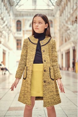 Coat "Glamor" green