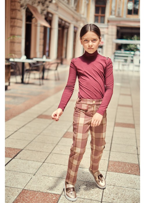 Pants "Edinburgh" bordo
