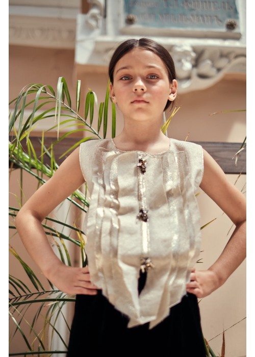 Jumpsuit "Cassiopeia" gold