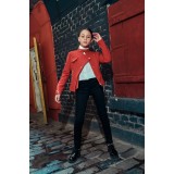 Jacket "Prague" red