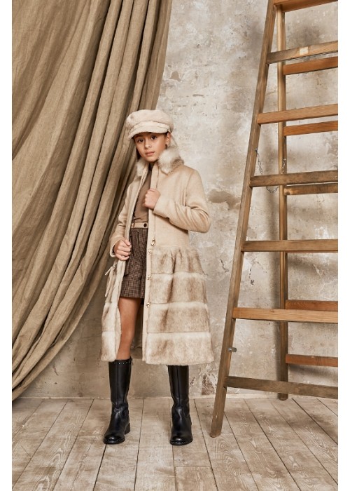 Coat "Caramel" Cappuccino