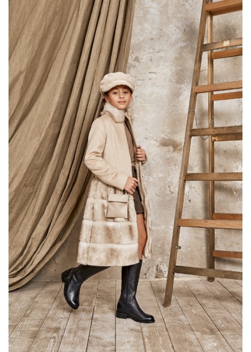 Coat "Caramel" Cappuccino
