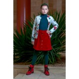 Skirt "Velvet" burgundy