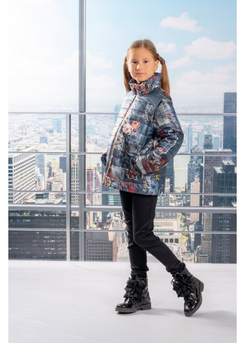 Jacket vest gray