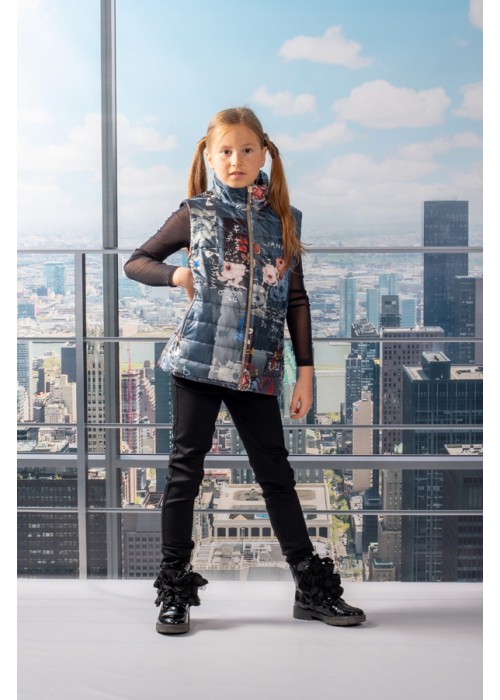 Jacket vest gray