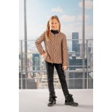 Cappuccino Collarless Jacket