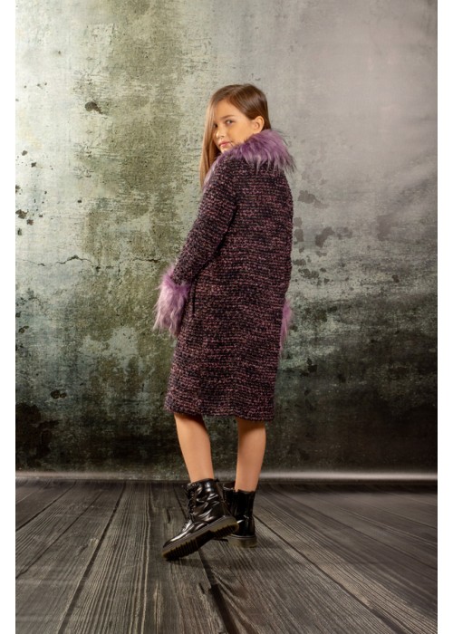 Coat "Jazz" purple