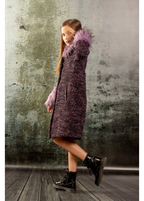 Coat "Jazz" purple