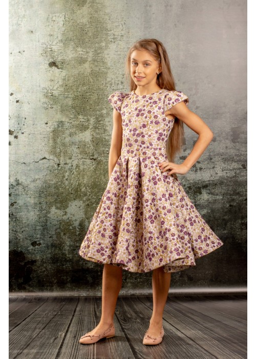 Dress "Violet" lilac