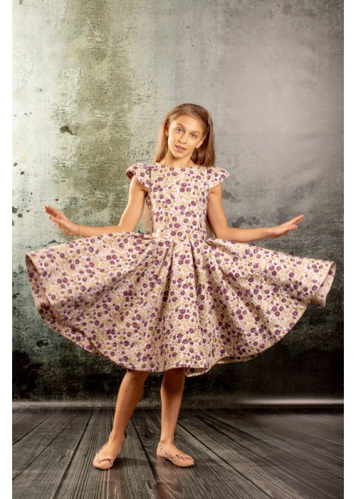 Dress "Violet" lilac