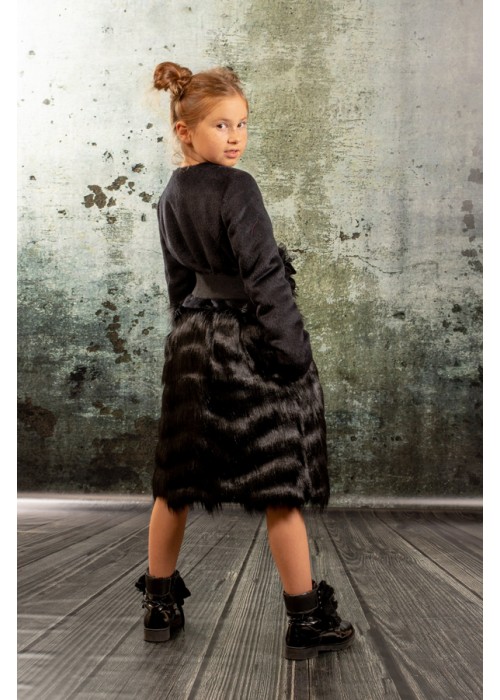 Coat "Bohemia" black