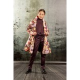 Trousers with a bow lilac