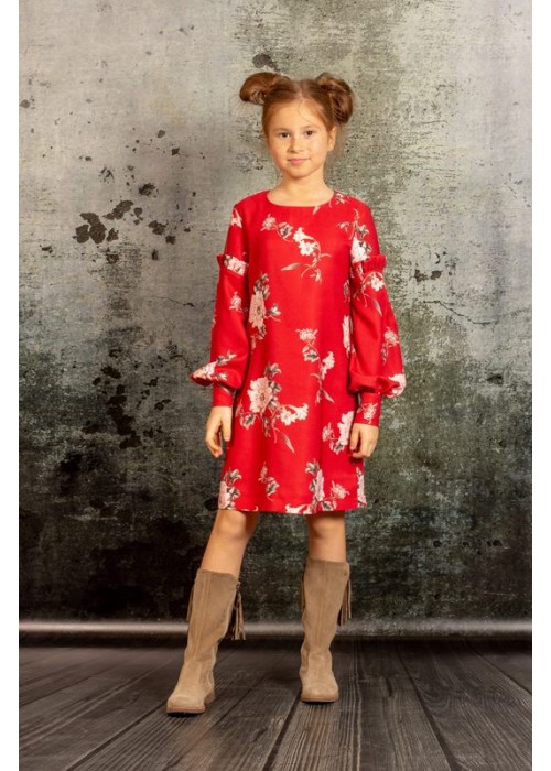 Dress "Lovely" red