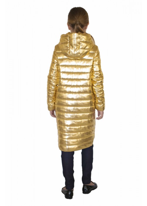 Jacket "Goldie" long gold 