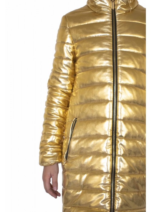 Jacket "Goldie" long gold 