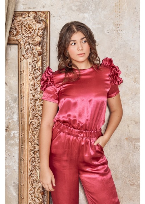 Jumpsuit "Meggie" rose fuchsia