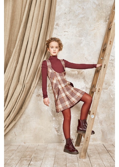 Sundress "Christie" cell burgundy