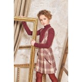 Sundress "Christie" cell burgundy